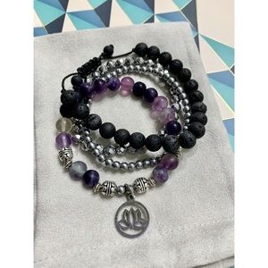 Lotus Bracelet Set